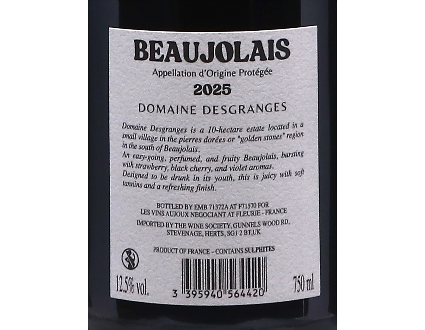Beaujolais Domaine Desgranges 2025