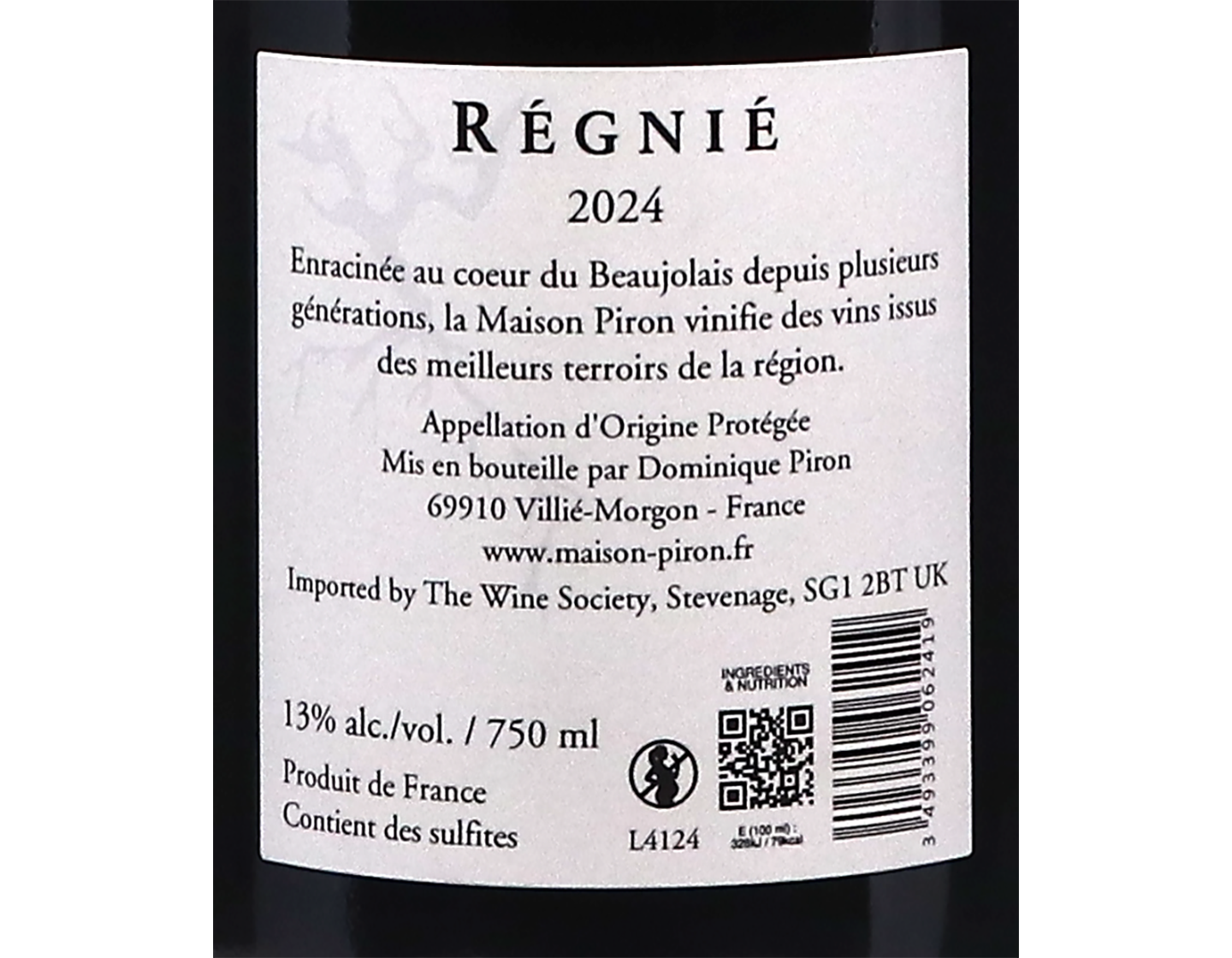 Regnie Dominique Piron 2024