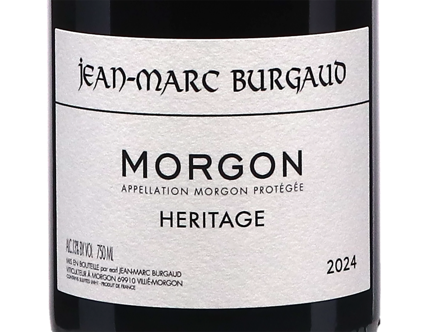 Domaine Jean Marc Burgaud Morgon Heritage 2024