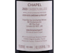 Chiroubles Domaine Chapel 2023 view 3