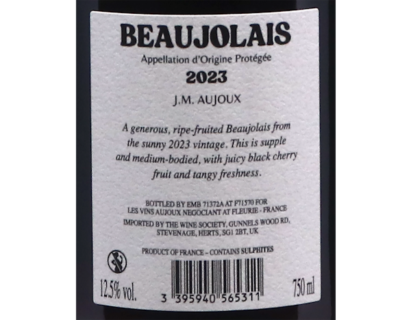 Beaujolais, J.M. Aujoux 2023