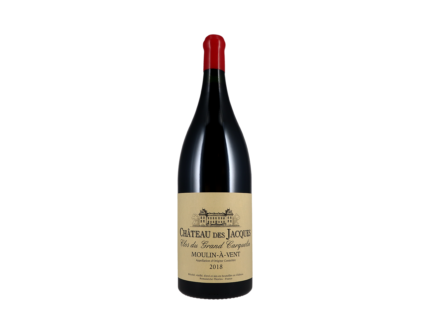 Jeroboam of Moulin-à-Vent Clos du Grand Carquelin, Château des Jacques 2018 (3 litre)