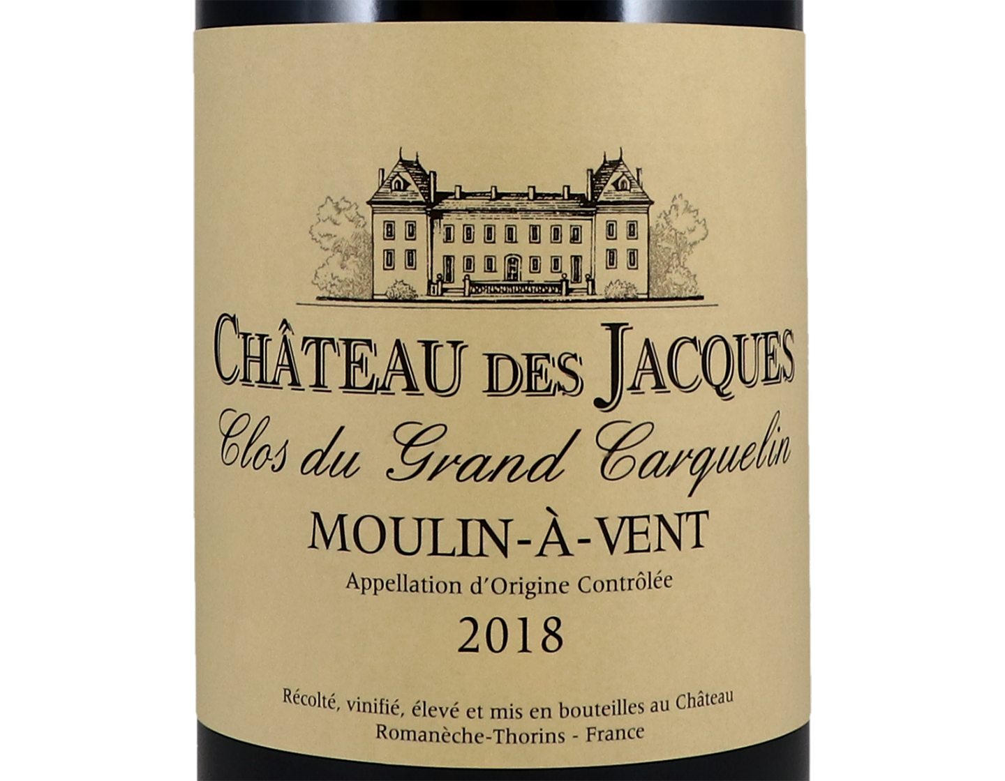 Jeroboam of Moulin-à-Vent Clos du Grand Carquelin, Château des Jacques 2018 (3 litre)
