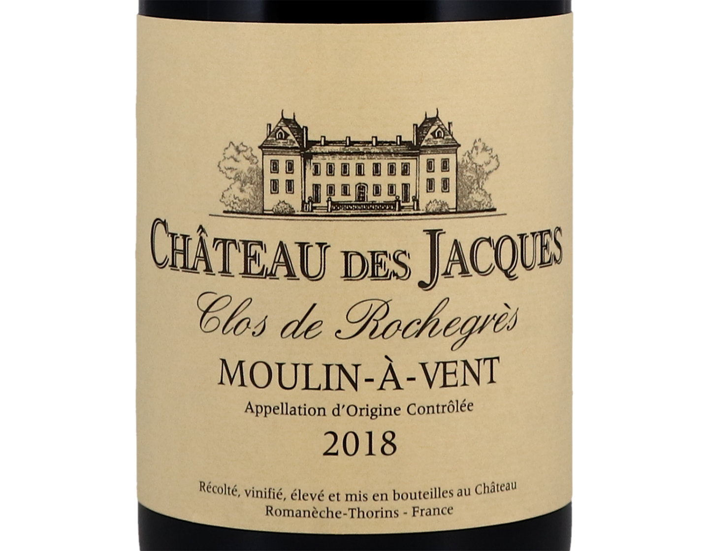 Moulin-à-Vent Clos de Rochegrès, Château des Jacques 2018