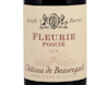 Half bottle of Château de Beauregard, Fleurie Poncié 2019 view 2
