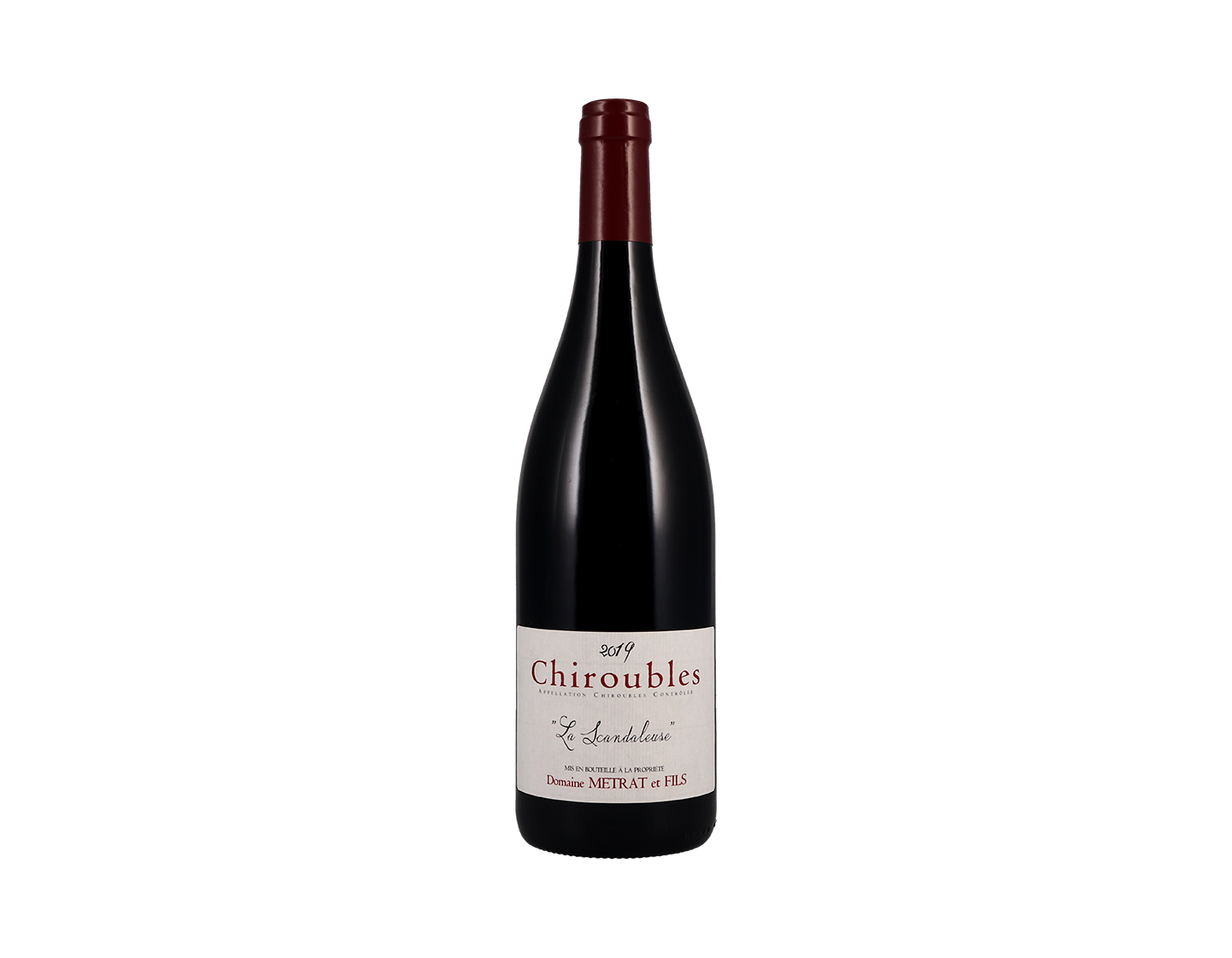 Chiroubles La Scandaleuse, Dom. Bernard Métrat 2019