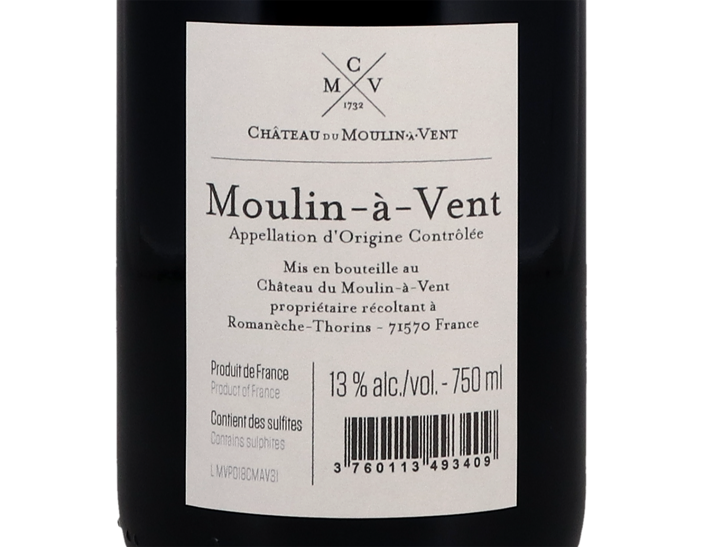 Chateau du Moulin a Vent Moulin a Vent 2018