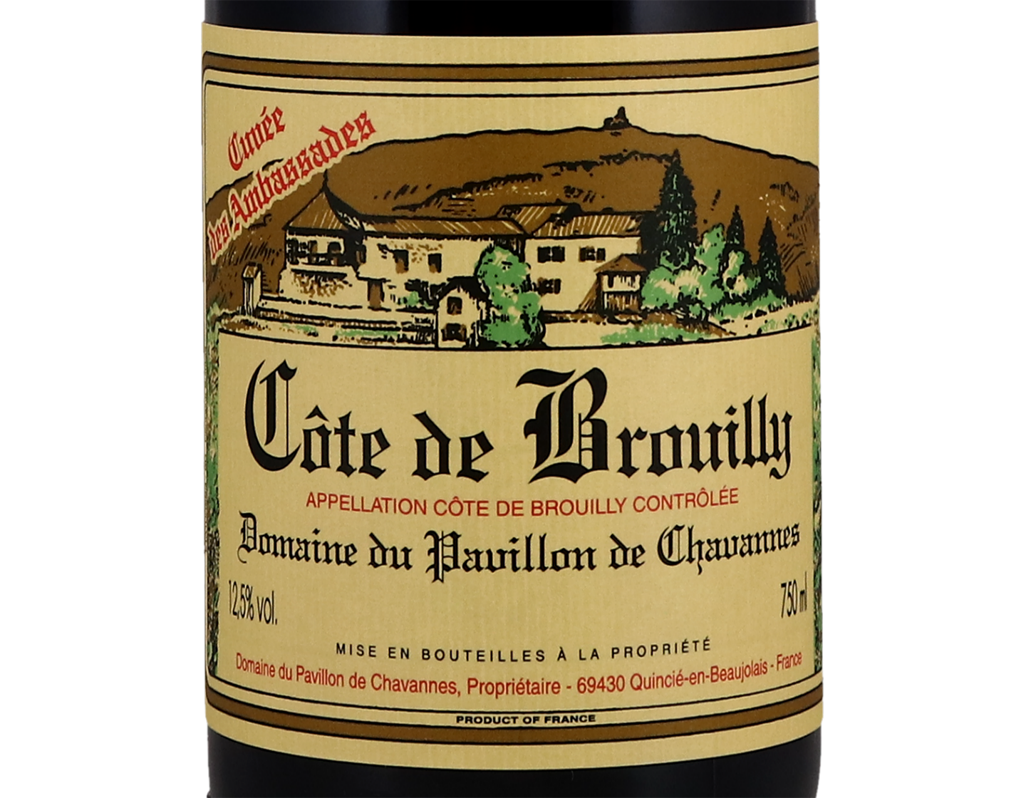 2021 Côte de Brouilly Cuvée des Ambassades, Pavillon de Chavanne
