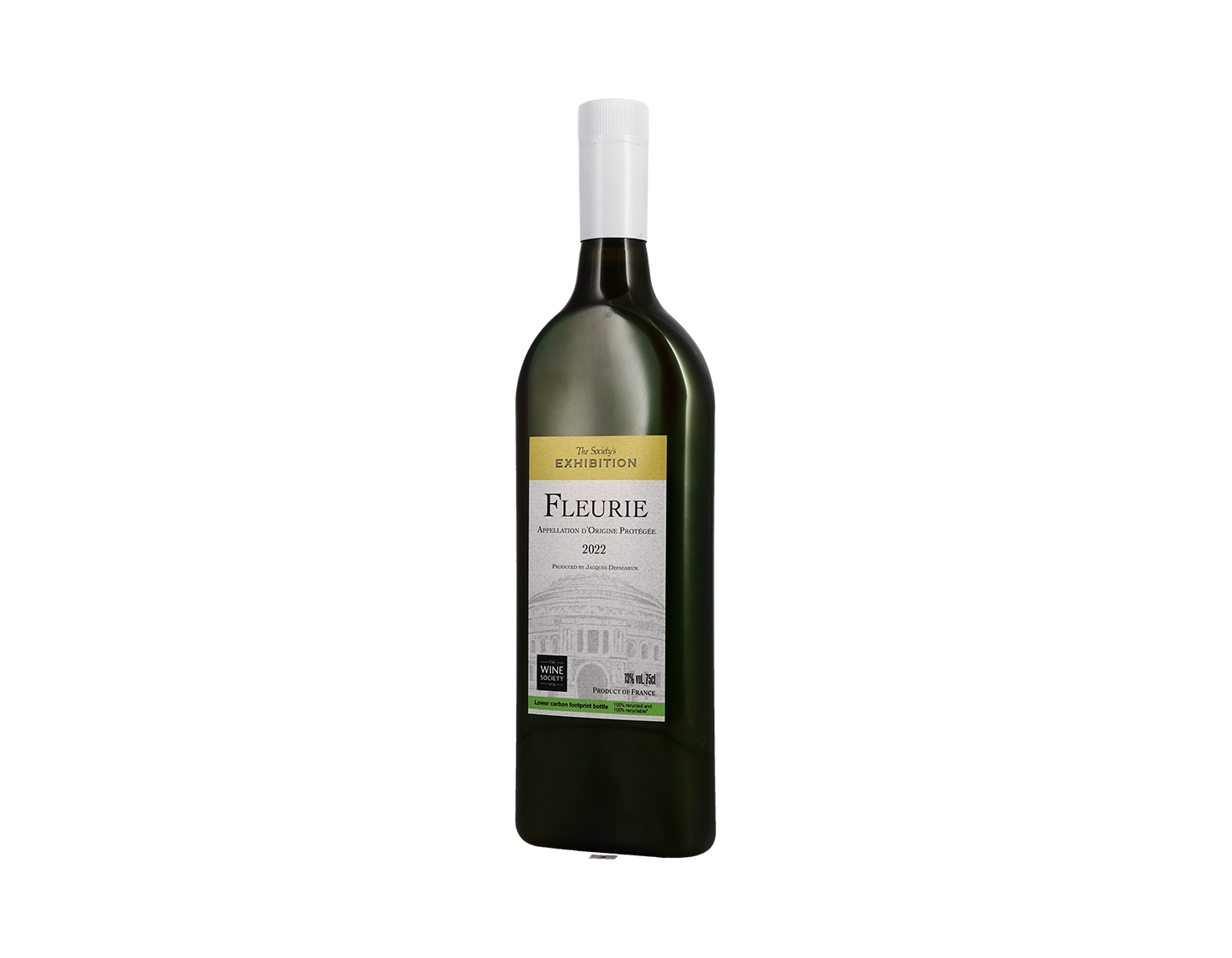 The Society's Exhibition Fleurie 2022 rPET bottle