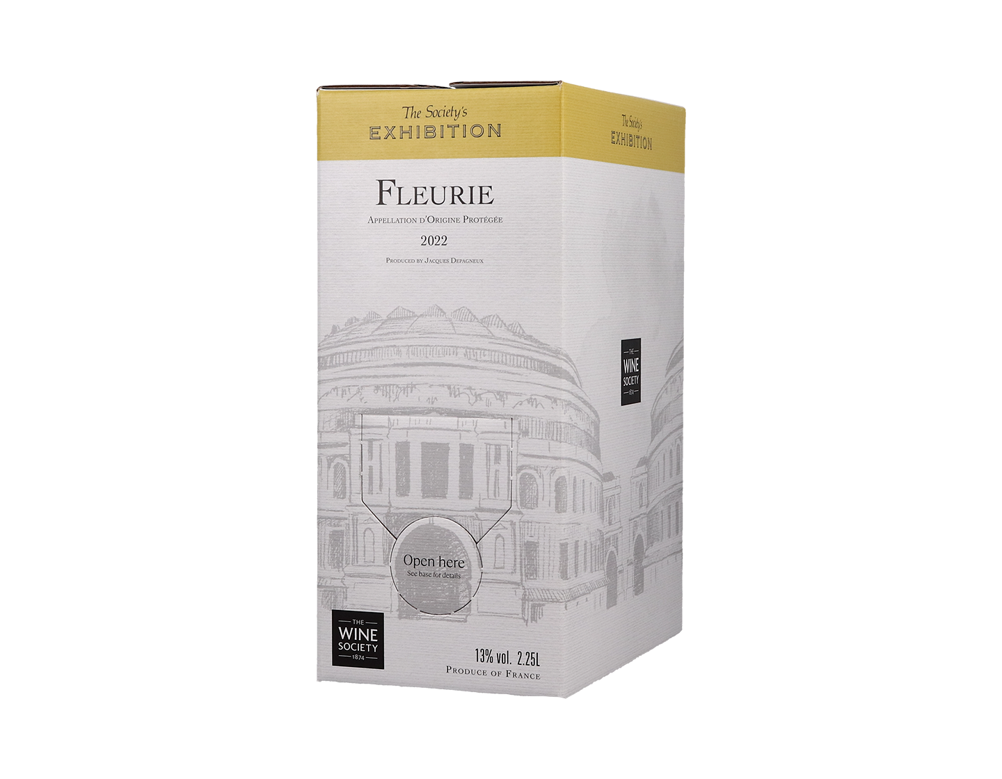 2.25 Litre Box of The Society's Exhibition Fleurie 2022