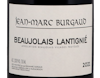 Beaujolais Villages Les Vignes de Lantignie J M Burgaud 2021 view 2