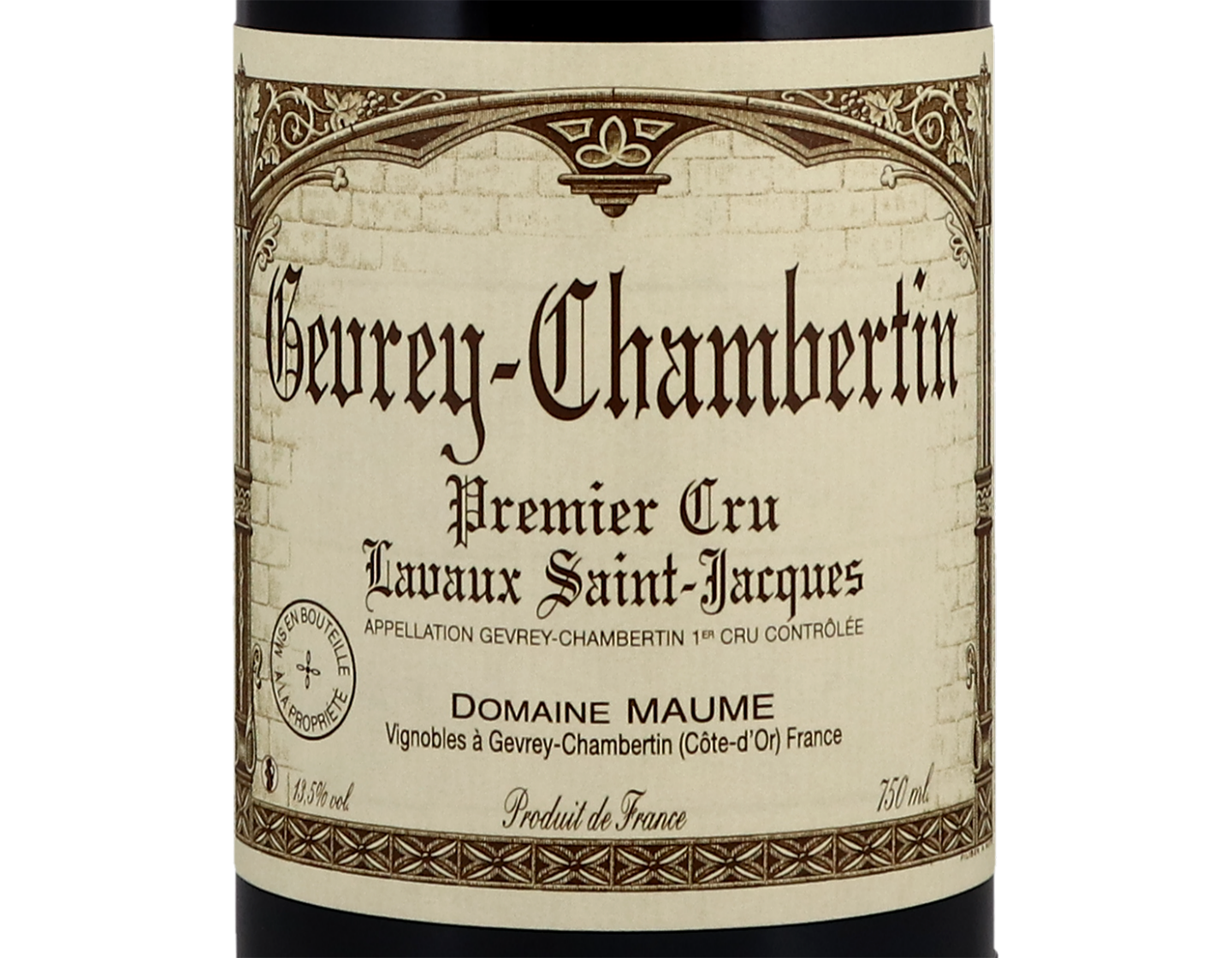 Gevrey Chambertin PC Lavaux St Jacques Domaine Maume 2010