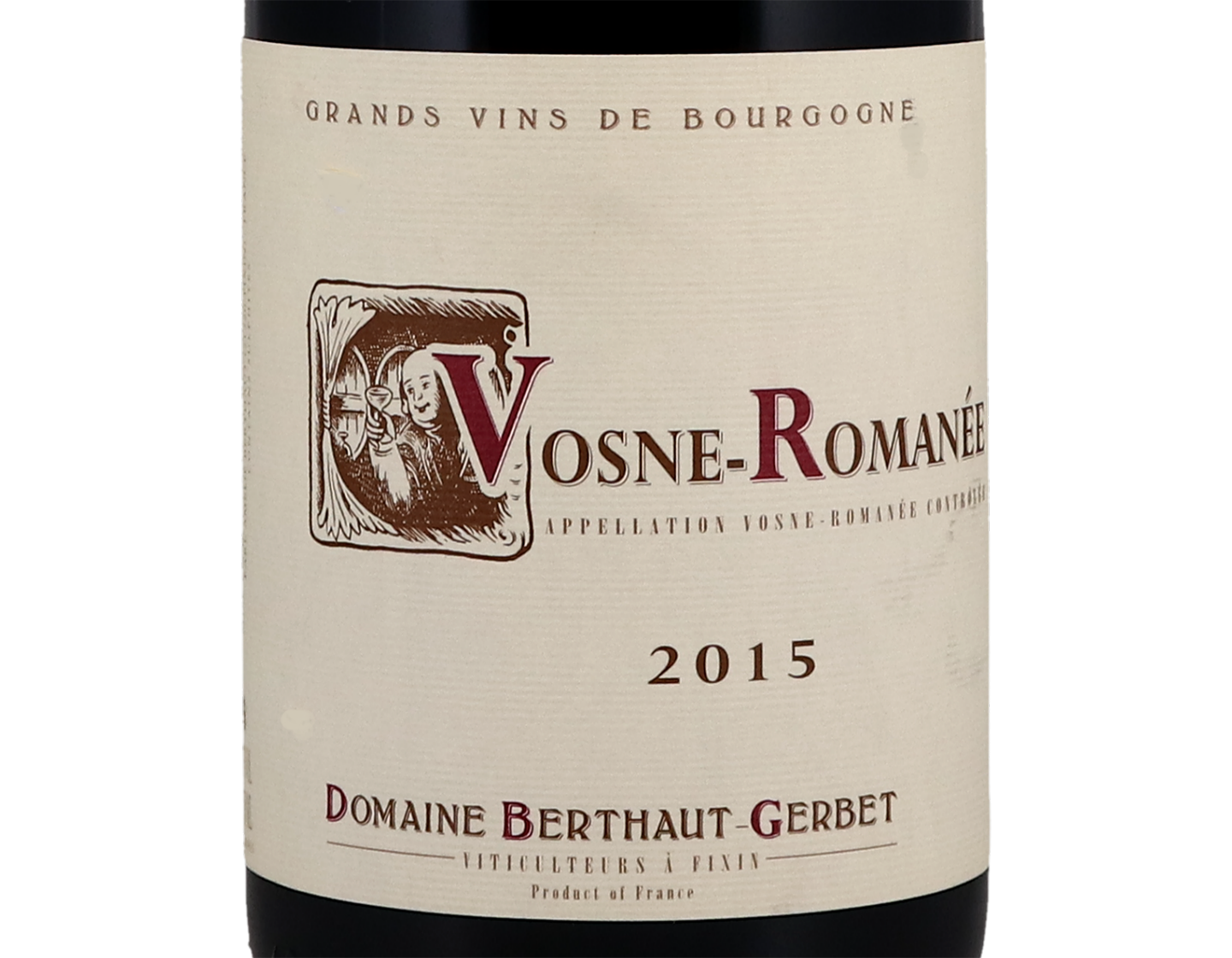 Dom Berthaut Gerbet Vosne Romanee 2015