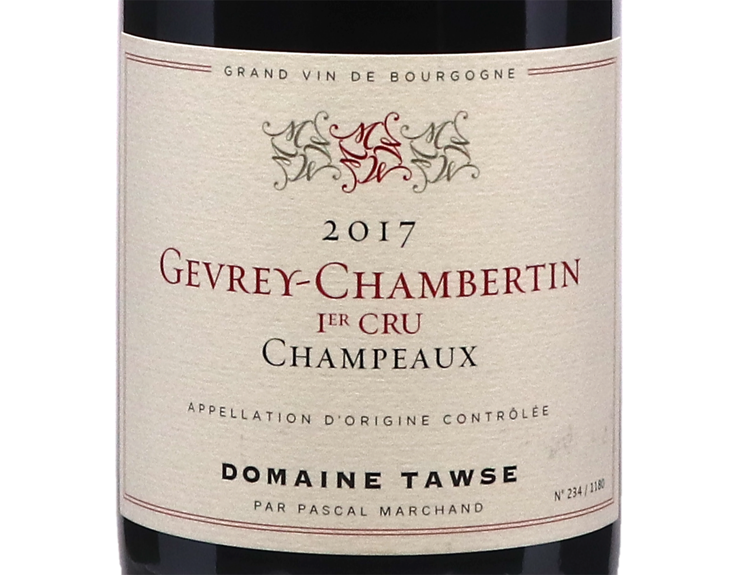 Domaine Tawse Gevrey Chambertin PC Champeaux 2017