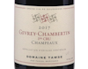 Domaine Tawse Gevrey Chambertin PC Champeaux 2017 view 2