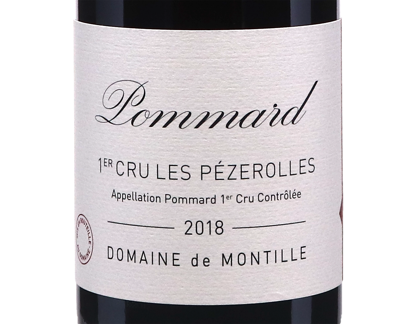 Domaine de Montille Pommard PC Pezerolles 2018 ORGANIC