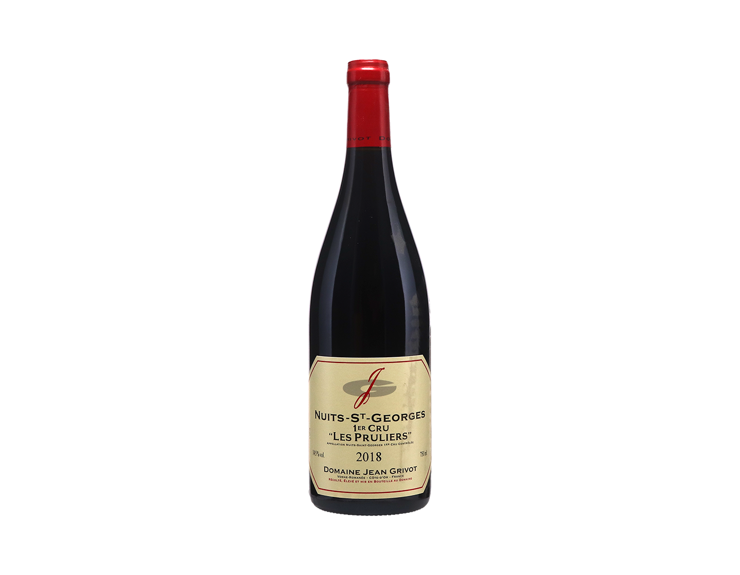 Domaine Jean Grivot, Nuits-Saint-Georges Premier Cru Pruliers 2018