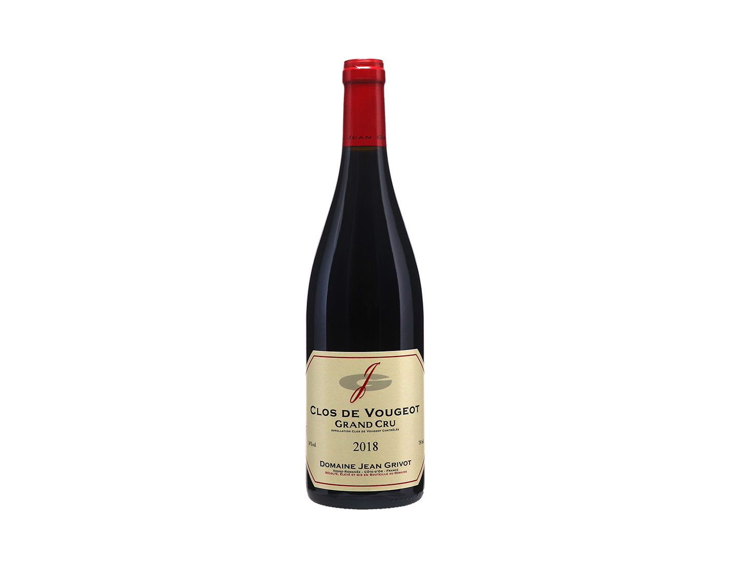 Domaine Jean Grivot Clos de Vougeot GC 2018