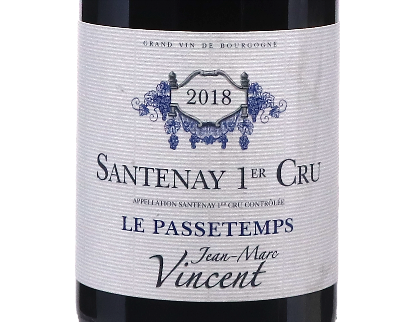 Jean Marc Vincent Santenay Rouge PC Passetemps 2018