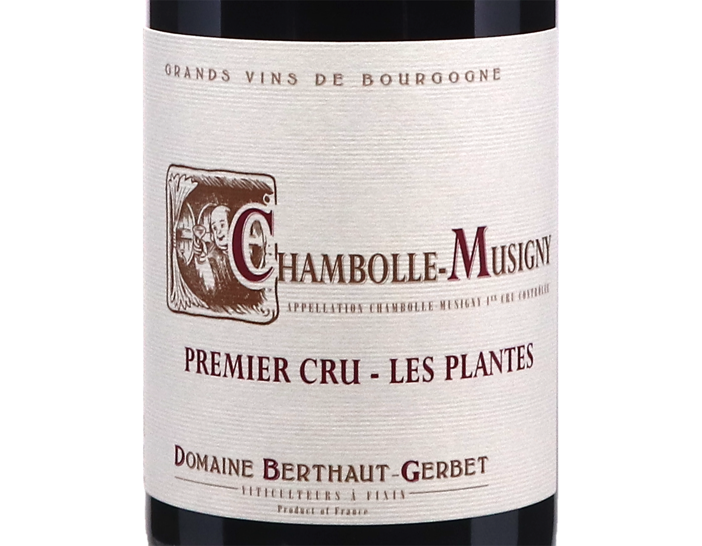 Berthaut Gerbet Chambolle Musigny PC Les Plantes 2018