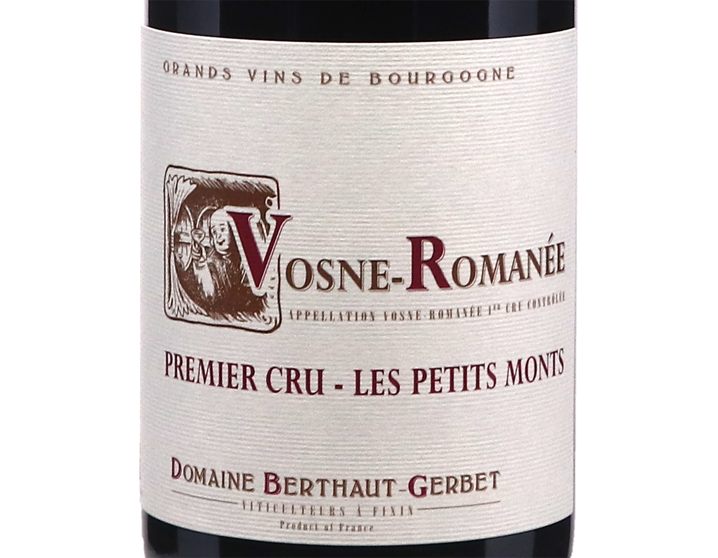Dom Berthaut Gerbet Vosne Romanee PC Petits Monts 2018
