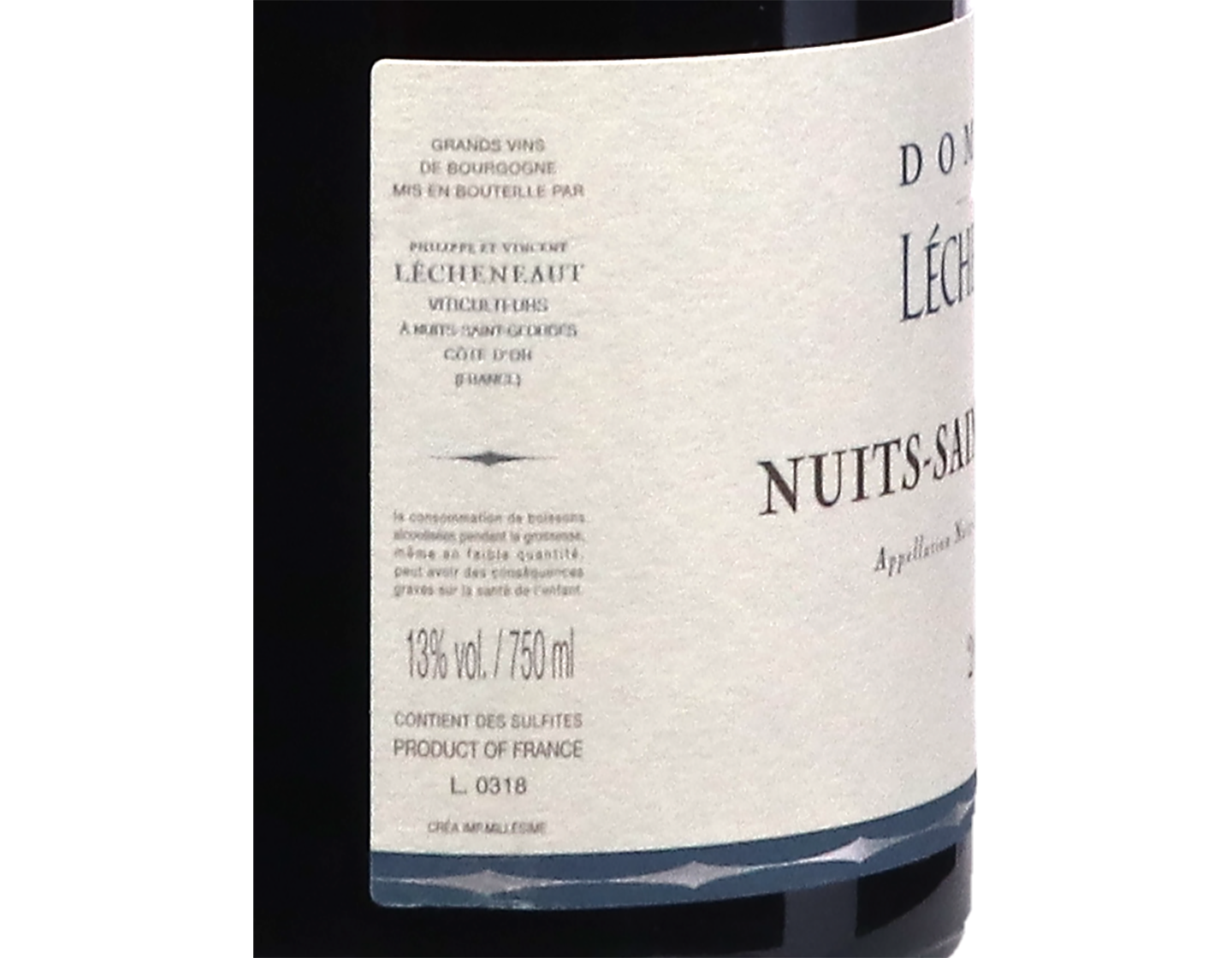 Dom Lecheneaut Nuits St Georges 2018