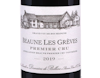 Domaine de Bellene Beaune PC Greves 2019 view 2