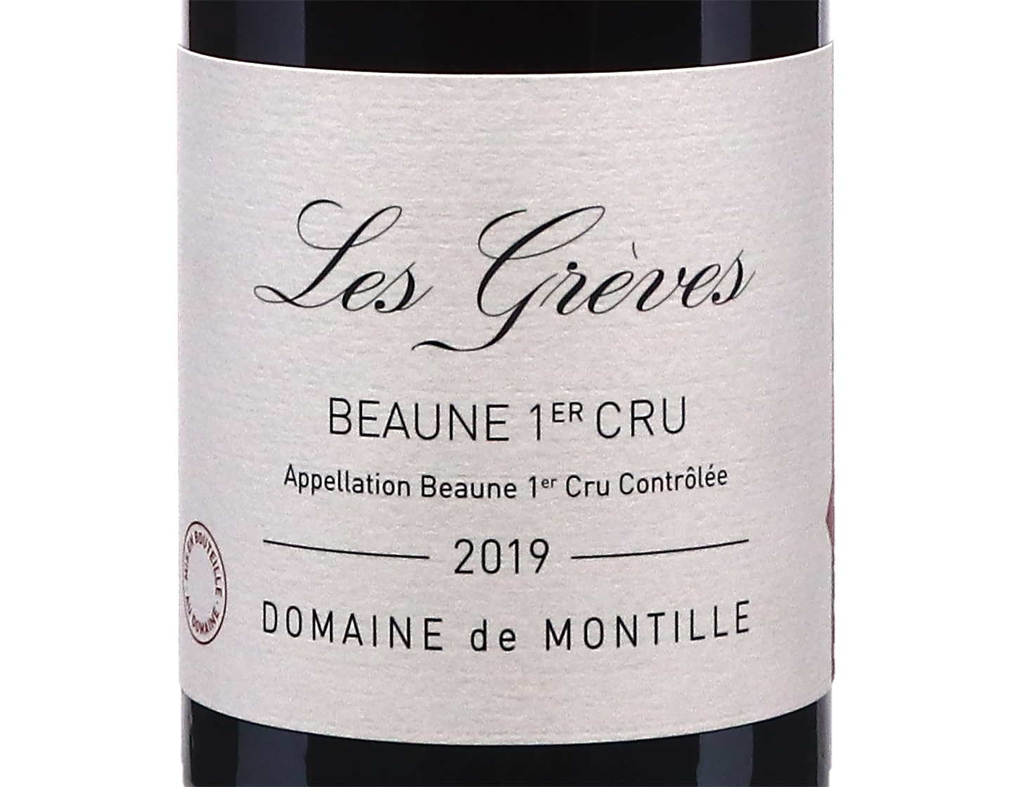 Domaine de Montille Beaune PC Greves 2019 ORGANIC
