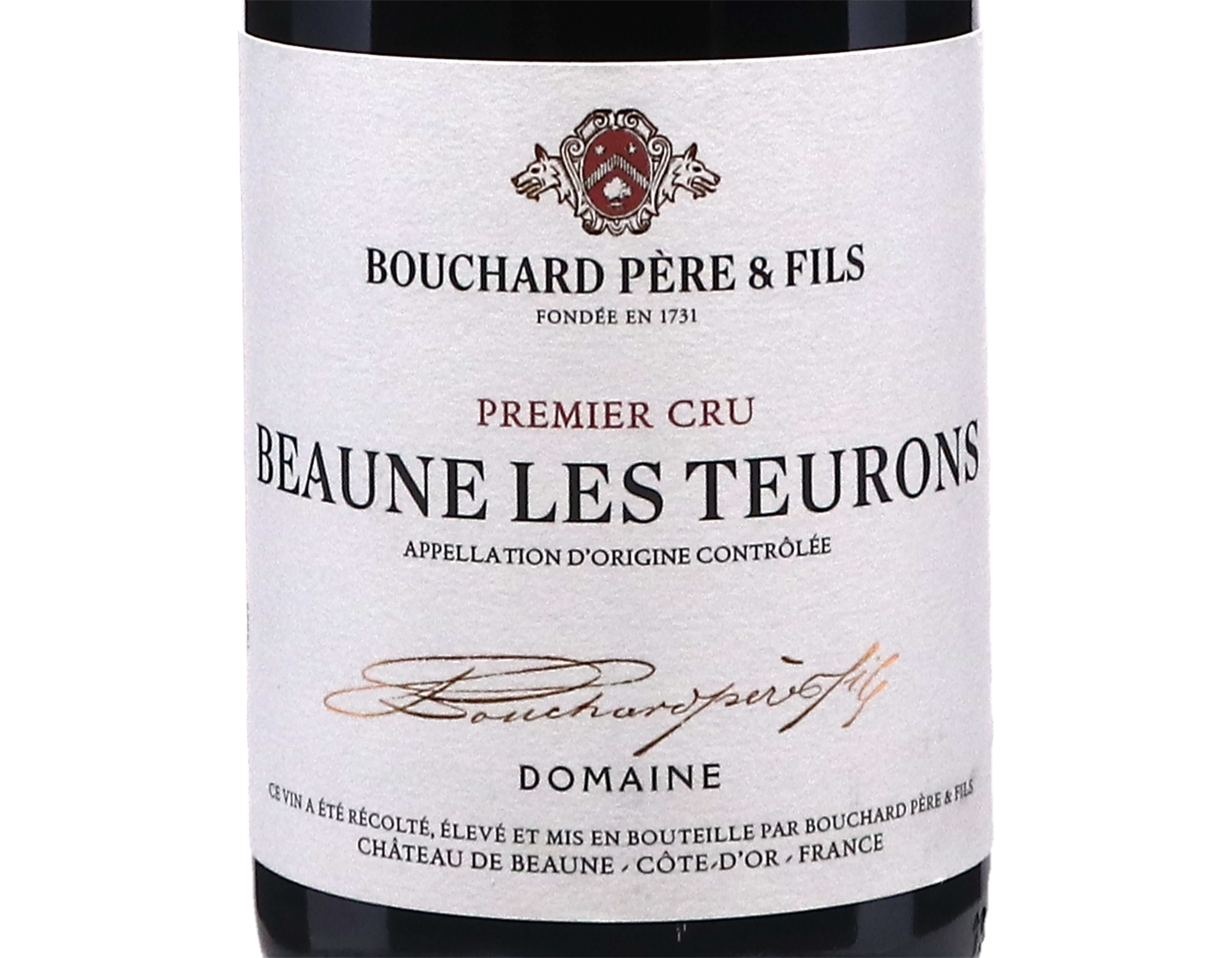 Domaine Bouchard Pere et Fils Beaune PC Teurons 2019