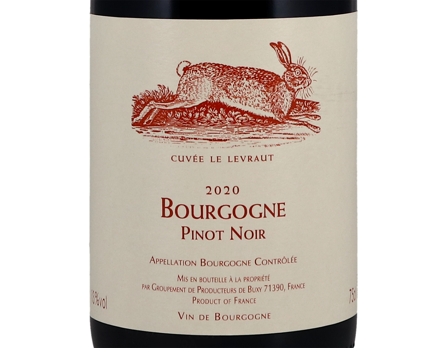‘Cuvée Le Levraut', Bourgogne Pinot Noir 2020