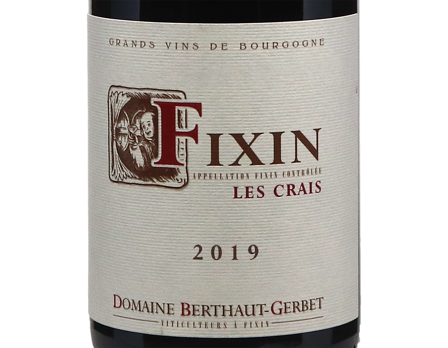 Dom Berthaut Gerbet Fixin Les Crais 2019