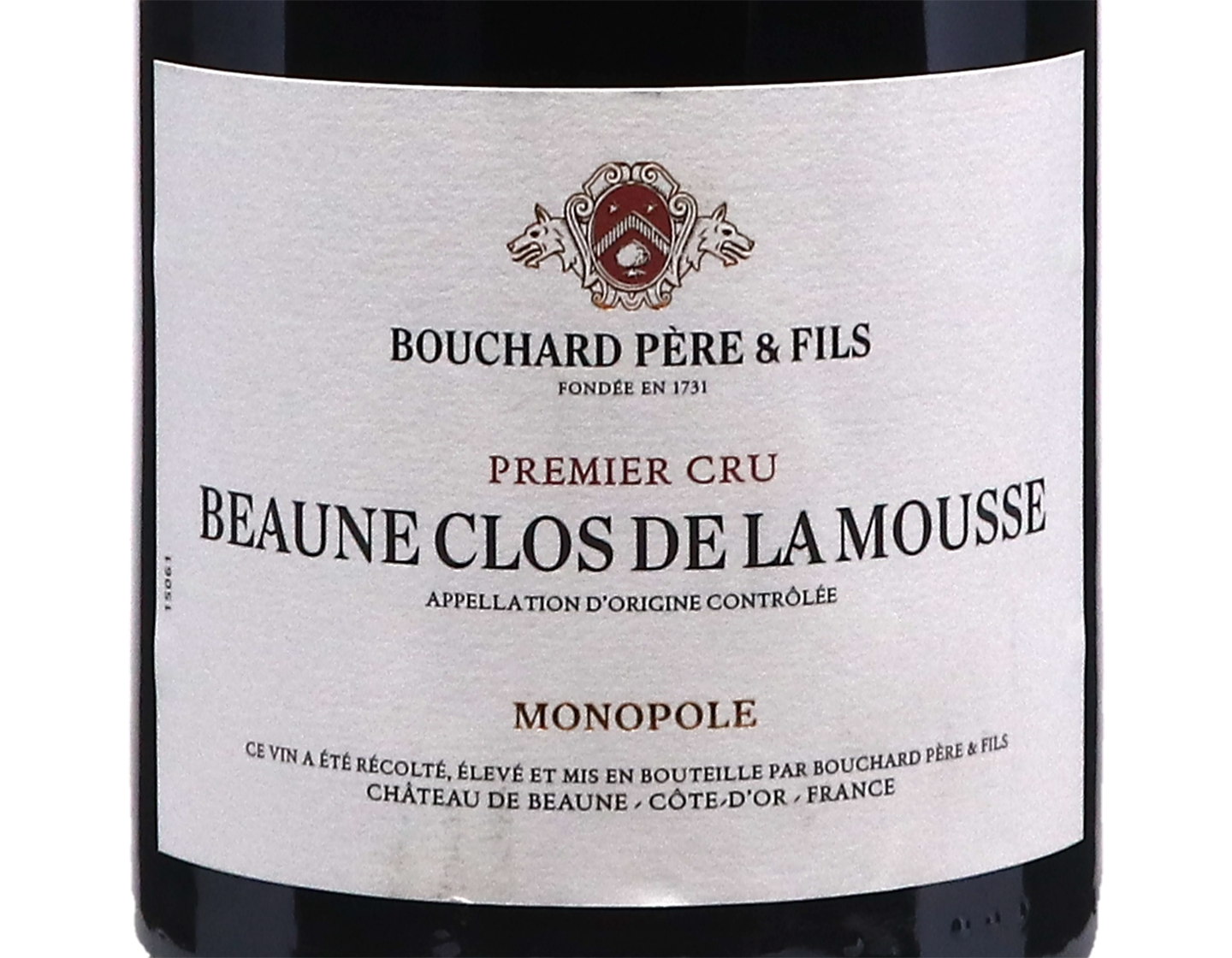 Bouchard Pere et Fils Beaune Premier Cru Clos de la Mousse 2016