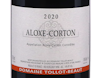 Domaine Tollot-Beaut, Aloxe-Corton 2020 view 2