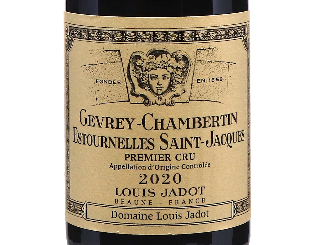 Domaine Jadot, Gevrey-Chambertin Premier Cru Estournelles Saint-Jacques ...