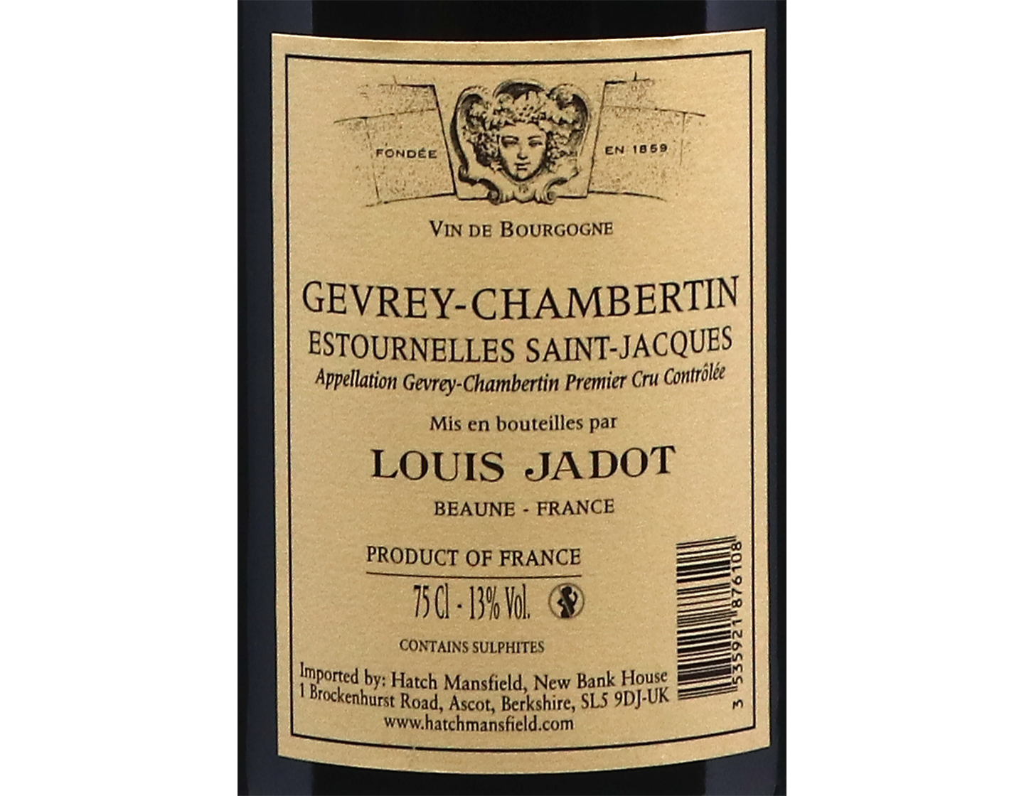 Domaine Jadot Gevrey Chambertin PC Estournelles St Jacques 2020