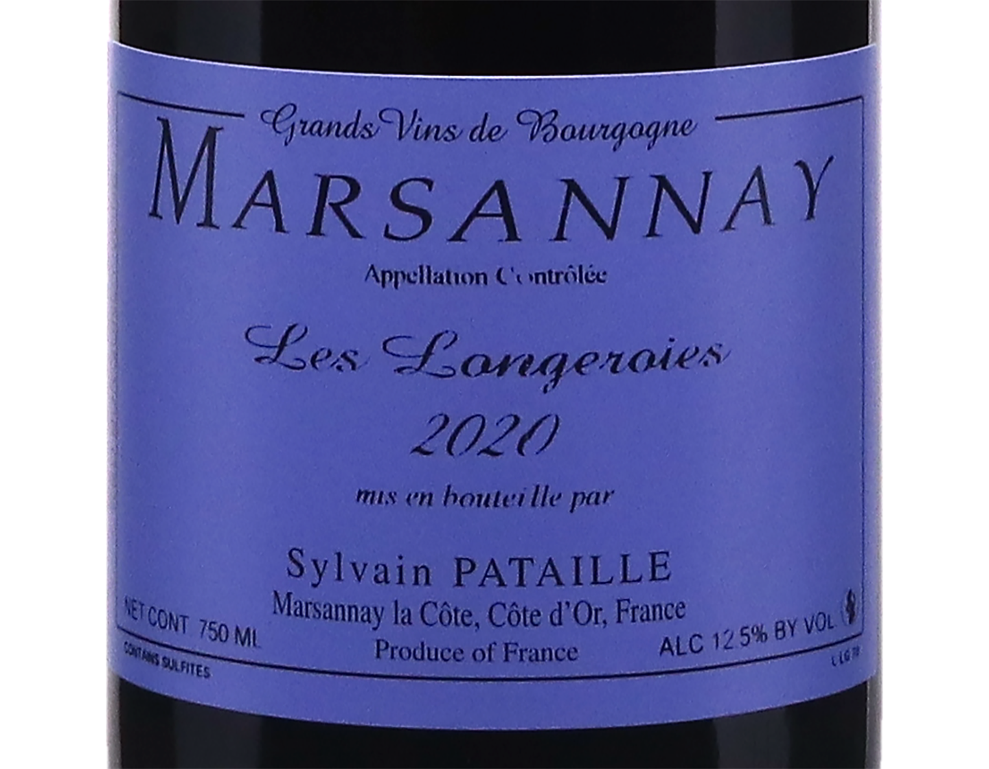 Sylvain Pataille Marsannay Longeroies 2020