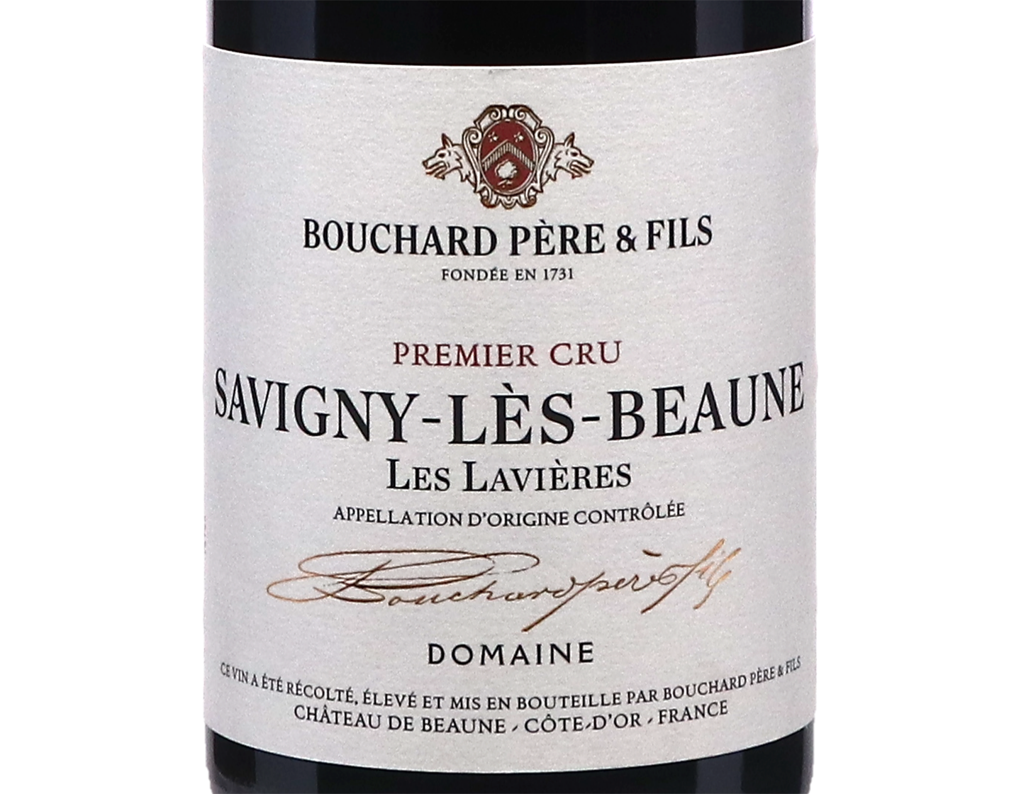 Bouchard Pere et Fils Savigny les Beaune PC Lavieres 2020