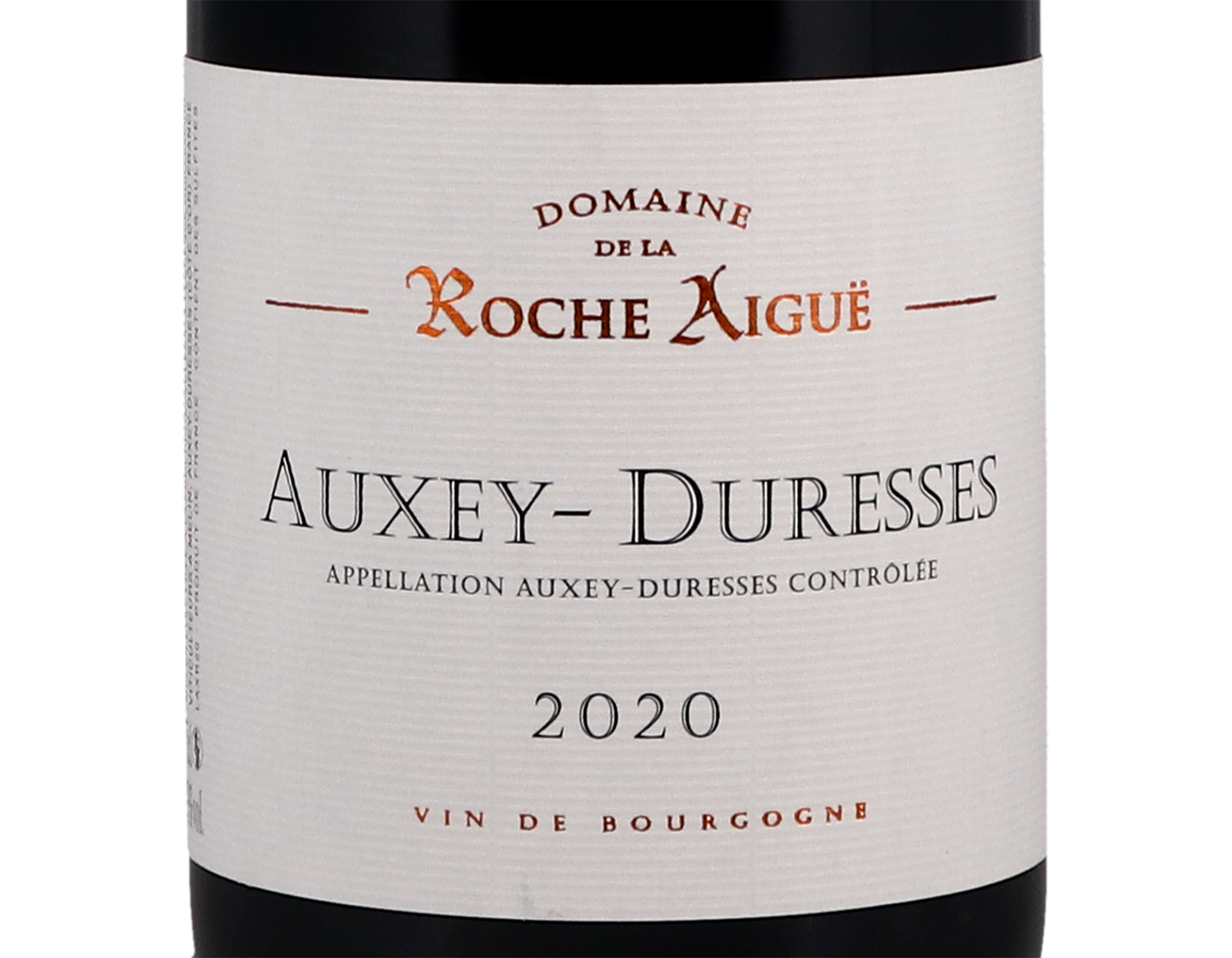 Domaine Roche Aigue, Auxey-Duresses Rouge 2020