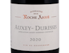 Domaine Roche Aigue, Auxey-Duresses Rouge 2020 view 2
