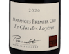 Domaine Nicolas Perrault Maranges PC Clos des Loyeres 2020 view 2