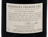 Domaine Nicolas Perrault Maranges PC Clos des Loyeres 2020 view 3