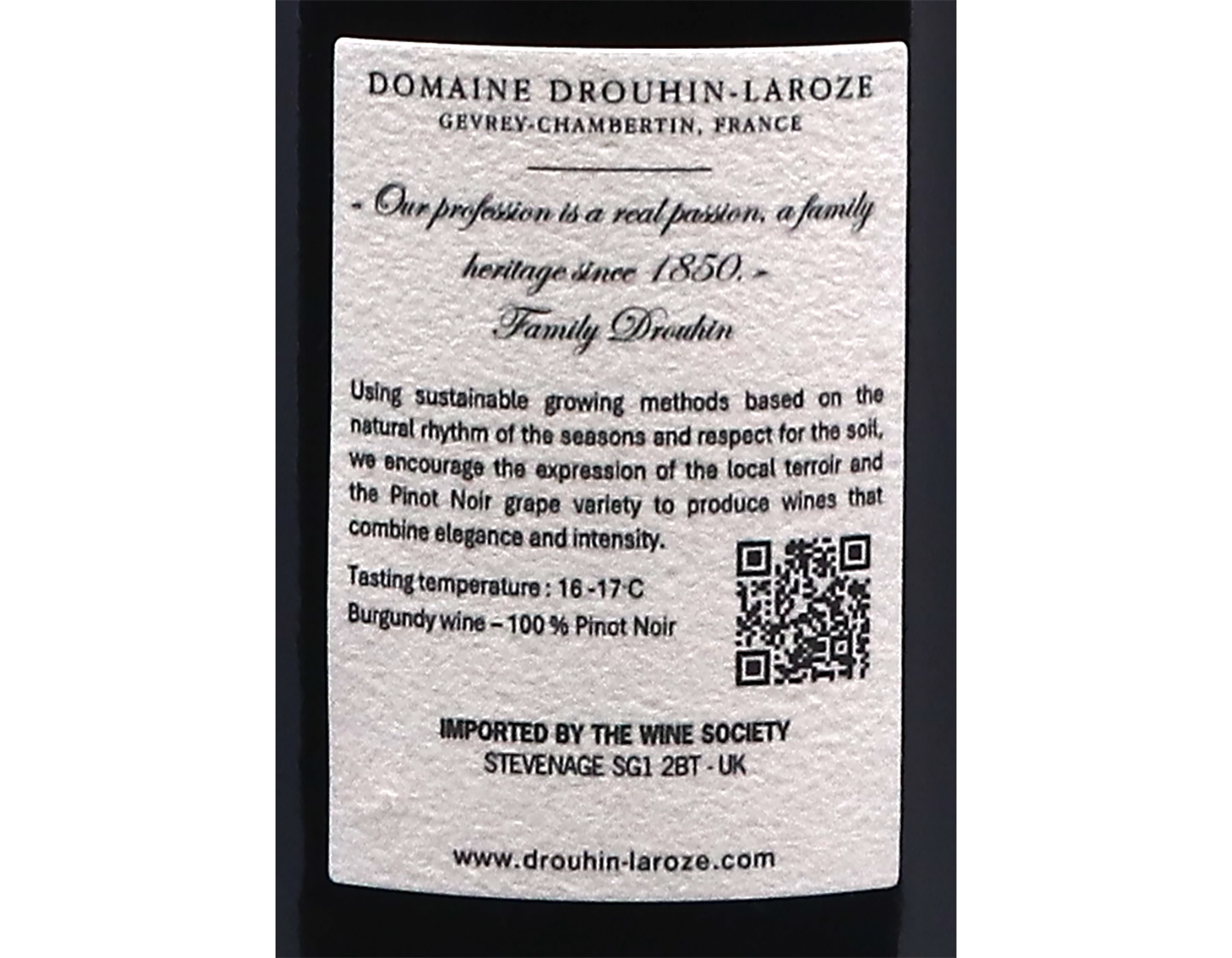 Domaine Drouhin Laroze Bonnes Mares GC 2021