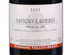 Domaine Tollot-Beaut, Savigny-lès-Beaune Premier Cru Lavières 2021 view 2