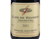 Domaine Jean Grivot, Clos de Vougeot Grand Cru 2021 view 2