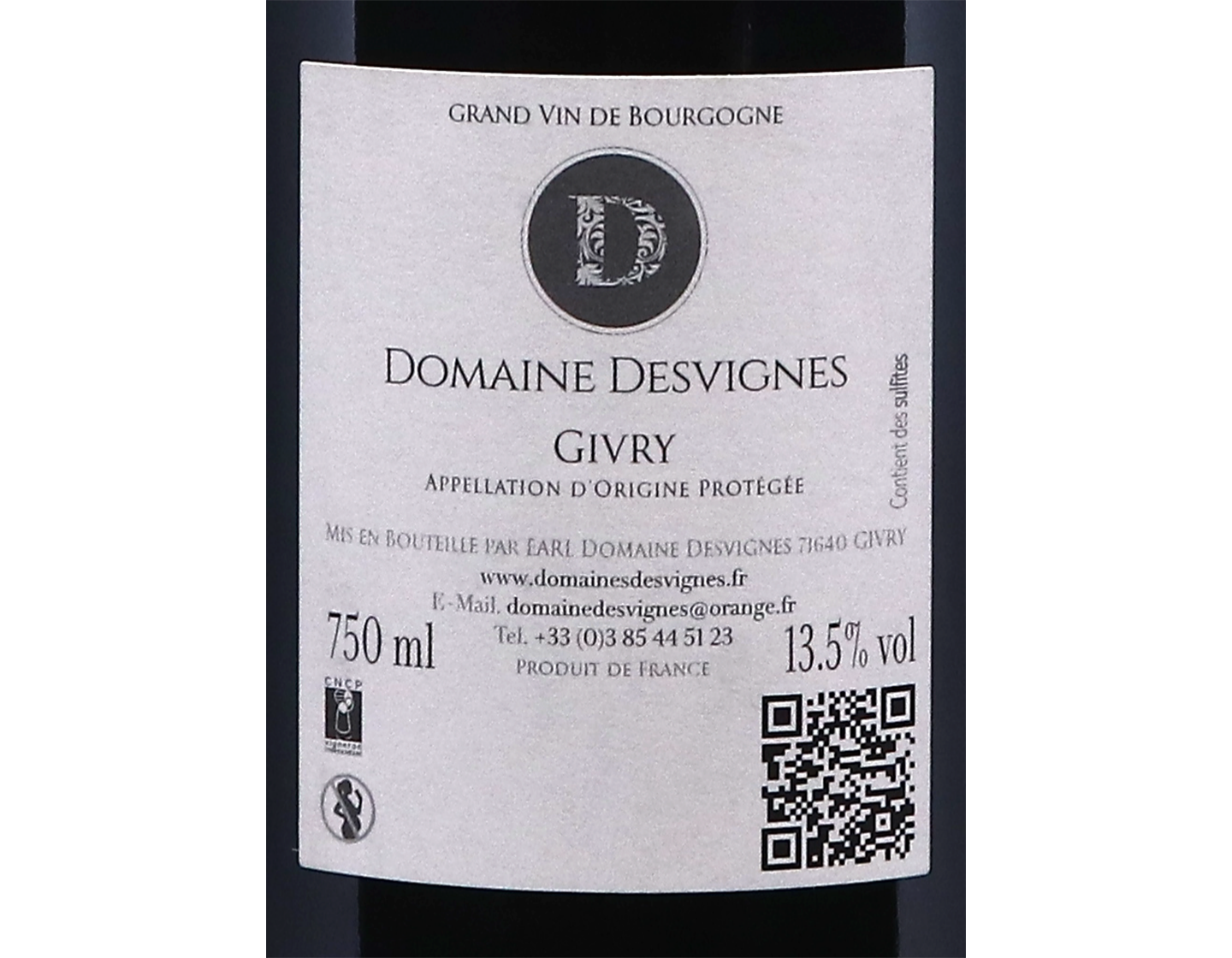 Dom Desvignes Givry 2021