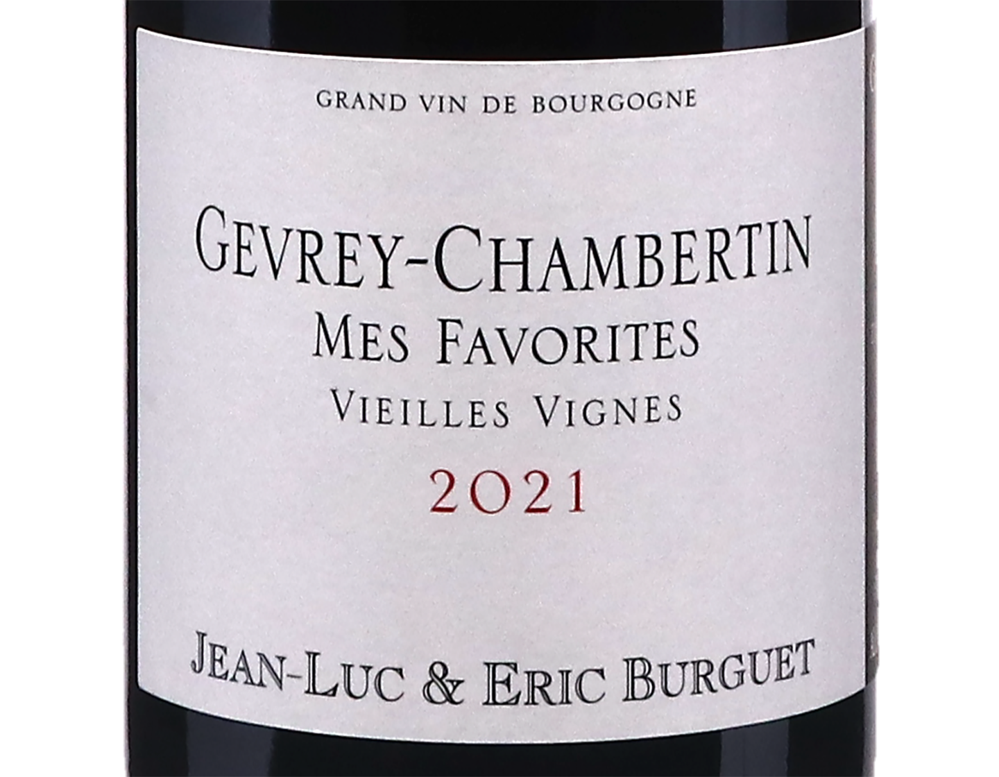 Domaine Alain Burguet Gevrey Chambertin Mes Favorites Vieilles 2021