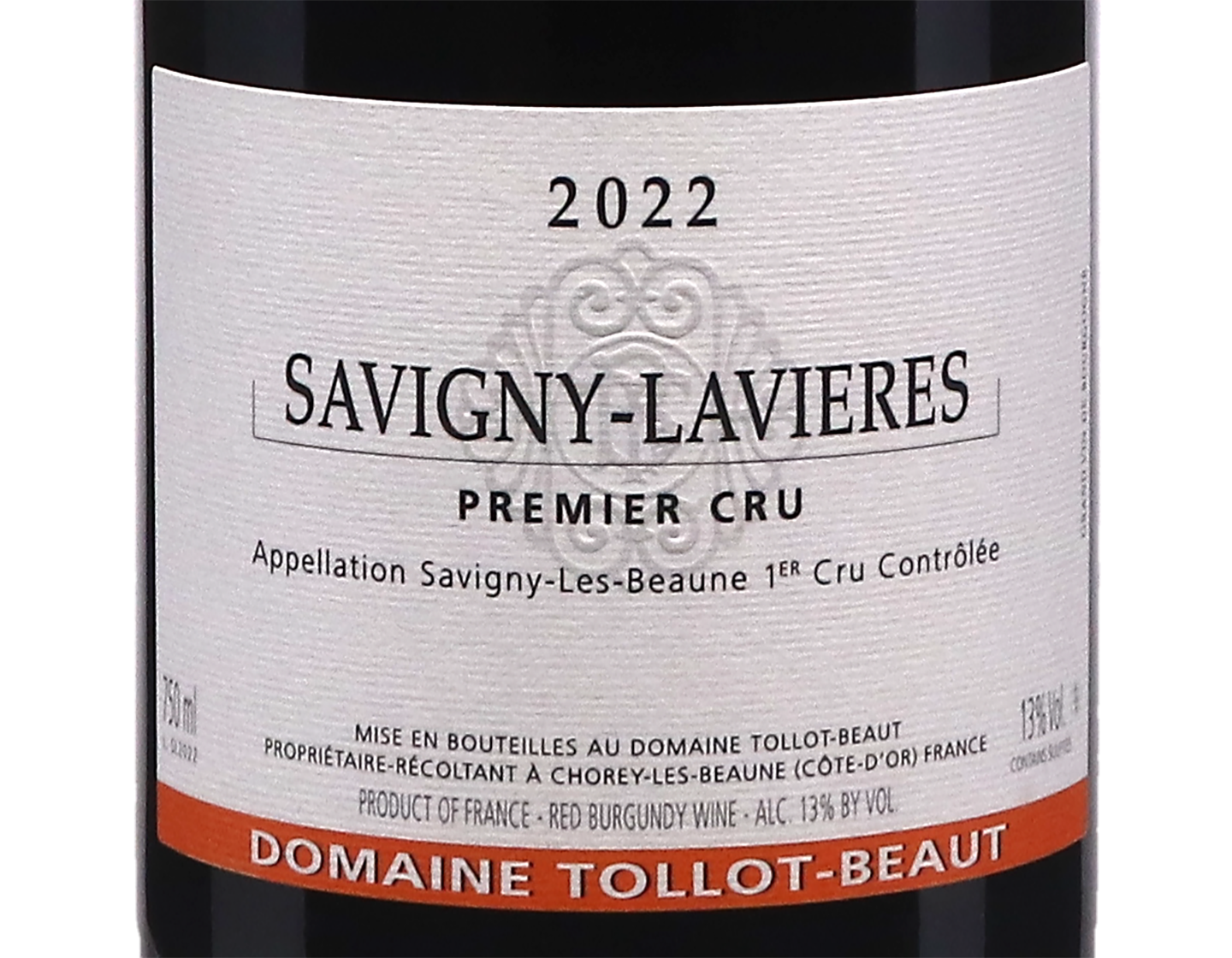 Domaine Tollot-Beaut, Savigny-lès-Beaune Premier Cru Lavières 2022