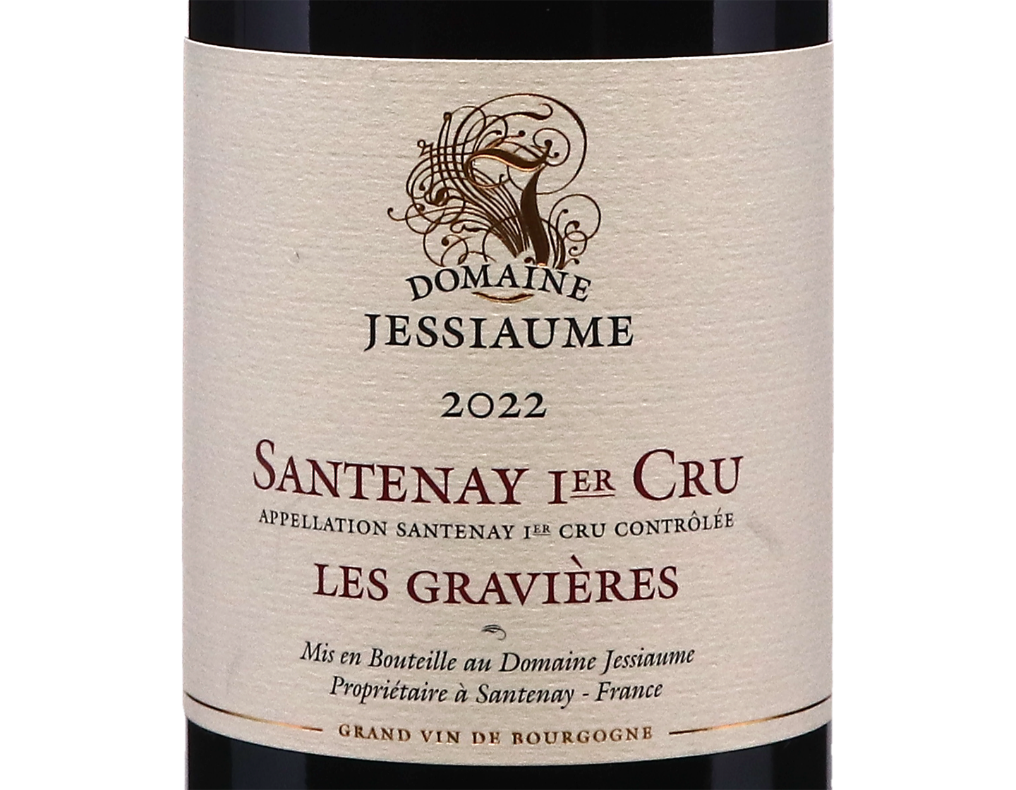 Domaine Jessiaume Santenay PC Gravieres 2022 ORGANIC