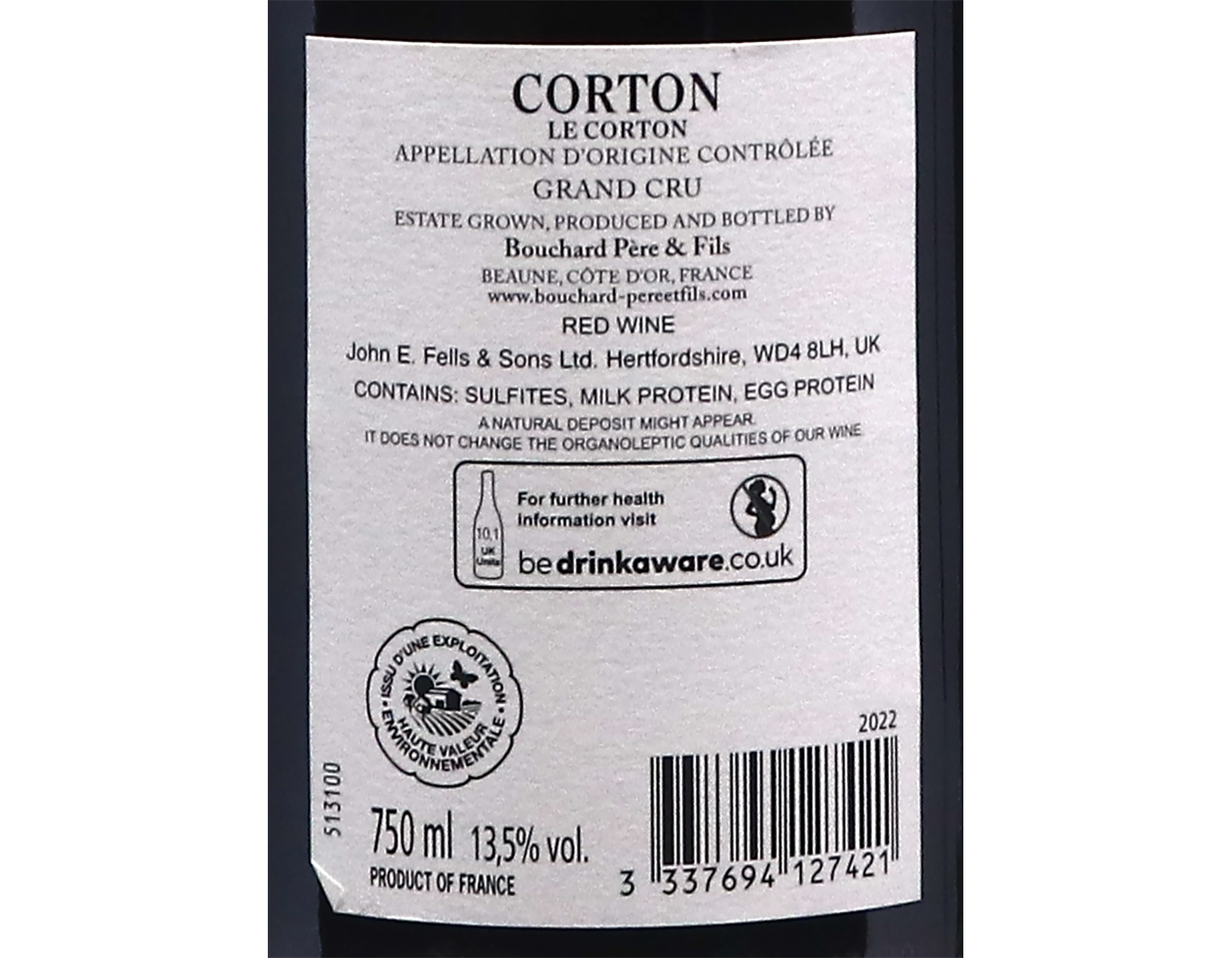 Domaine Bouchard Pere et Fils Le Corton GC 2022