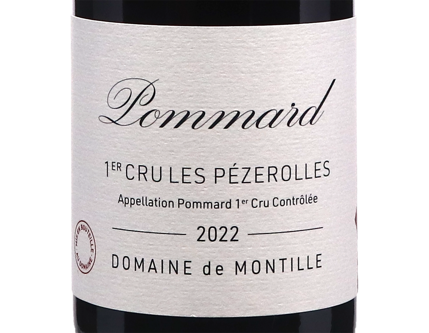 Domaine de Montille Pommard PC Pezerolles 2022 ORGANIC
